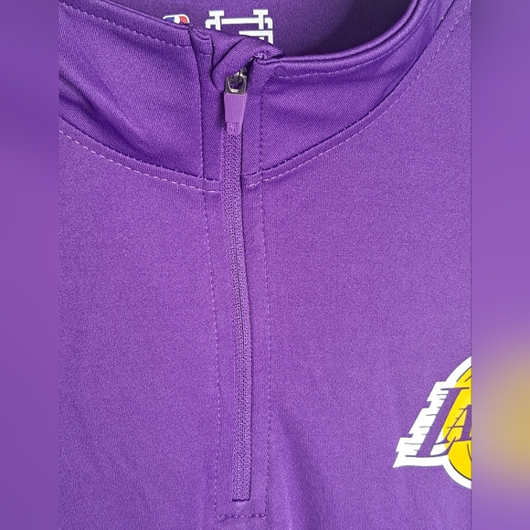 Ultra Game NBA Men's Quarter Zip Pullover Shirt Athletic Quick Dry T-Shirt #New - Picture 7 of 9